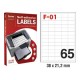 ETIKETE ILK 38x21.2mm pk100L