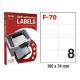 ETIKETE ILK 105x74mm pk100L