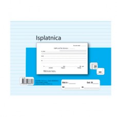 BLOK isplatnica 16,2x10cm 100L ncr