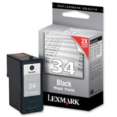 TINTA Lexmark 18C0034E (34XL) ~475str. Black Original