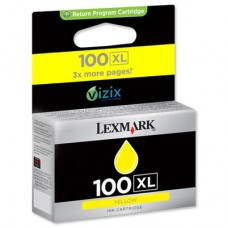 TINTA Lexmark 14N1071E (100XL) ~600str. Yellow Original