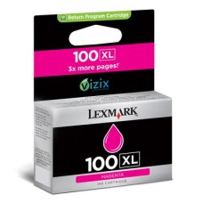 TINTA Lexmark 14N1070E (100XL) ~600str. Magenta Original
