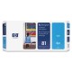 PRINTHEAD HP C4951A (81) Cyan Original