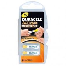 BATERIJA Duracell Zinc Air *10 za slušne aparate, pk6