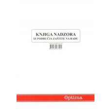 KNJIGA nadzora iz zaštite na radu A4 22L