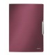 Fascikl klapa s gumicom A4 Leitz WOW 39770028 bordo