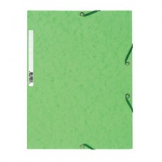 Fascikl klapa s gumicom A4 Exacompta 55513E limeta zeleni