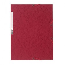 Fascikl klapa s gumicom A4 Exacompta 55525E bordo