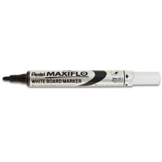 Marker za bijelu ploču Pentel Maxiflo MWL5M-A crni okrugli vrh