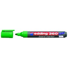 Marker za bijelu ploču 1.5-3.0mm Edding 360, zeleni okrugli vrh